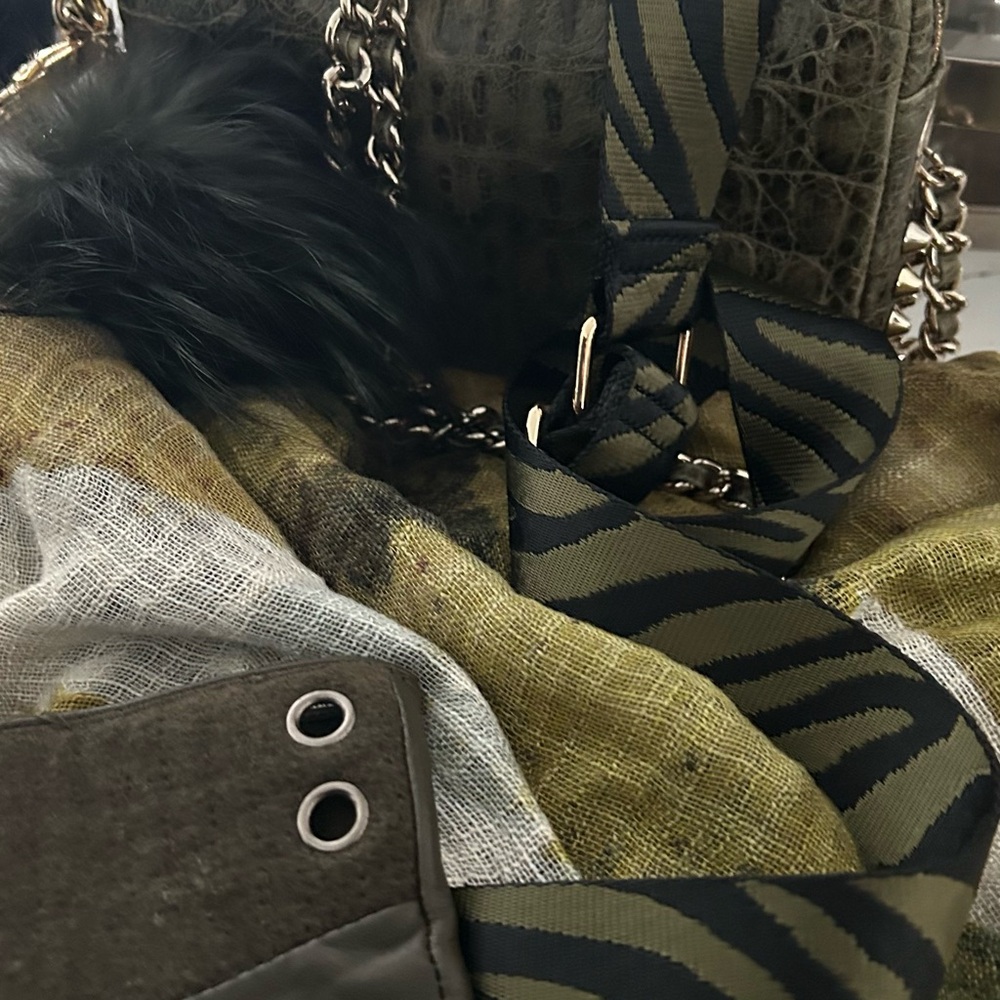 Zebra 🦓 pattern Adjustable cross body handbag strap - Picture 6 of 6